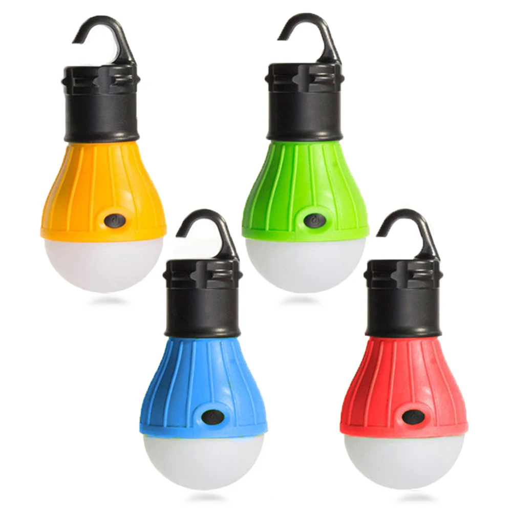 LED Lamp Bulb Camping Lantern Portable Tent Light Emergency Light Camping Light with Hanging Hook