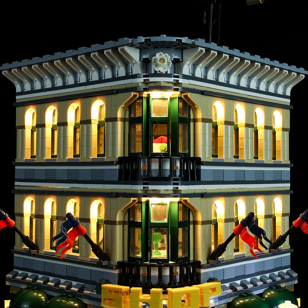 Led Licht Kit Für 10211 Grand Emporium Kompatibel Mit 15005 Stadt Creator DIY Modell Spielzeug Set (Nicht Enthalten Gebäude blöcke)