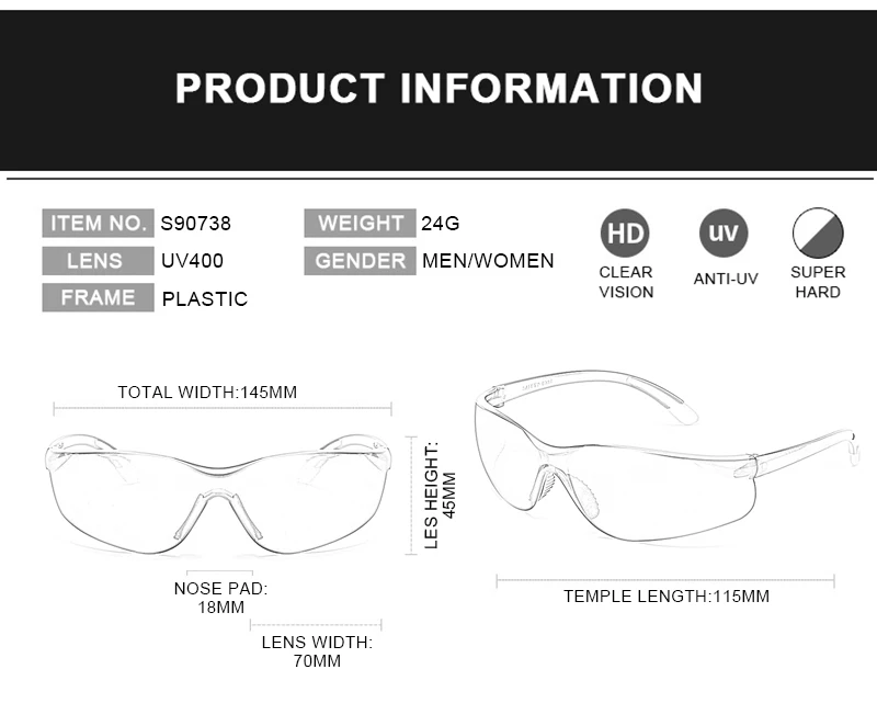 Mode Sport Sonnenbrille Männer Frauen stilvolle Laufen Angeln Wandern Sonnenbrille Vintage Schutzbrille Sonnenbrillen – Detail 6