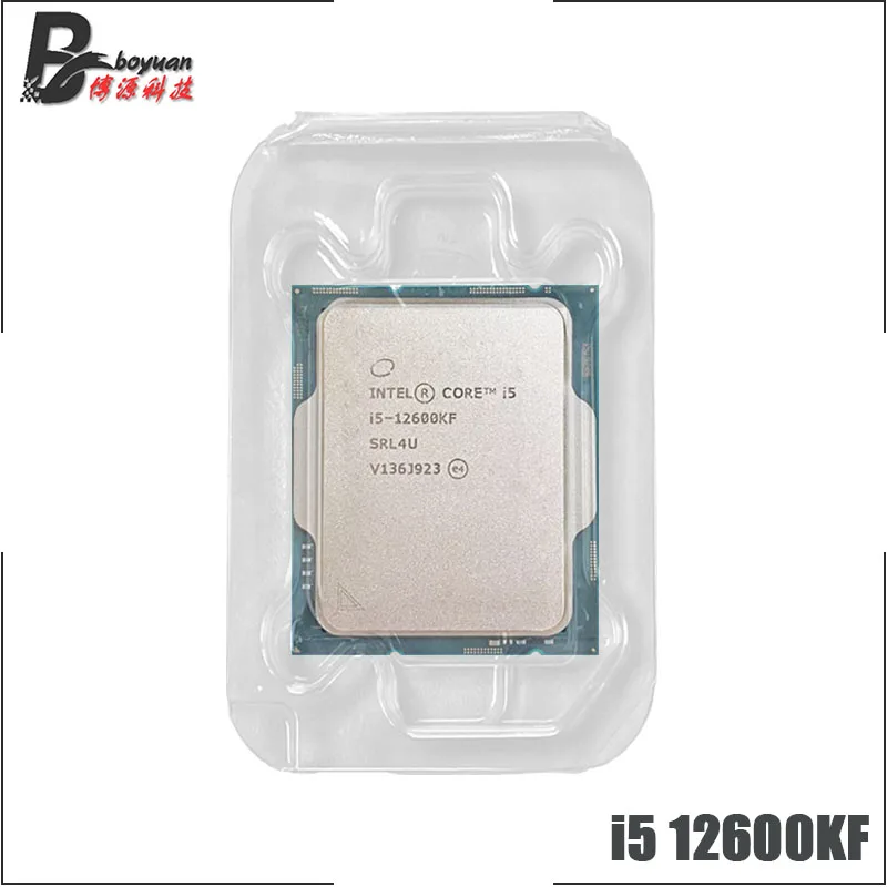 Новый Intel Core i5-12600KF Новый i5 12600KF 3,4 ГГц десятиъядерный шестнадцатипоточный L3 = 20M 125 Вт Поддержка DDR4 DDR5 Настольный процессор Разъем LGA