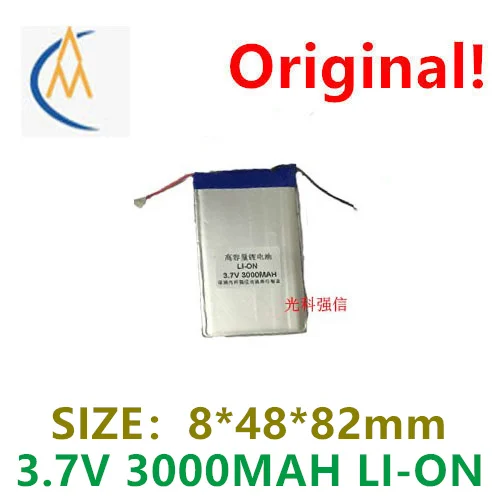 Acheter plus sera pas cher 3.7 V batterie au lithium polymère 804882 3000 mAh tablette ligne électrique mobile anti surcharge et décharge