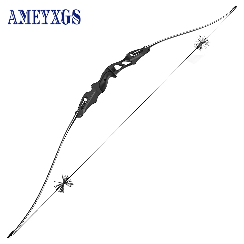 1pc 20-50lbs Archery Recurve Bow 64inch Longbow Aluminum Alloy Material Targeting Shooting Outdoor Hunting   Accessories