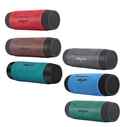 Portable Flashlight Bicycle Bluetooth Speaker Support TF Card Play Extend Playtime Rechargeable Battery Heavy Bass LED Light