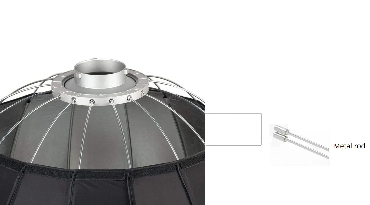 Đèn Flash Godox Sợi Thủy Tinh Que Sợi Stent Thanh Thủy Tinh Meltal Cần Cho Godox P90 H P90 L P120H P 120L Parabolic Softbox