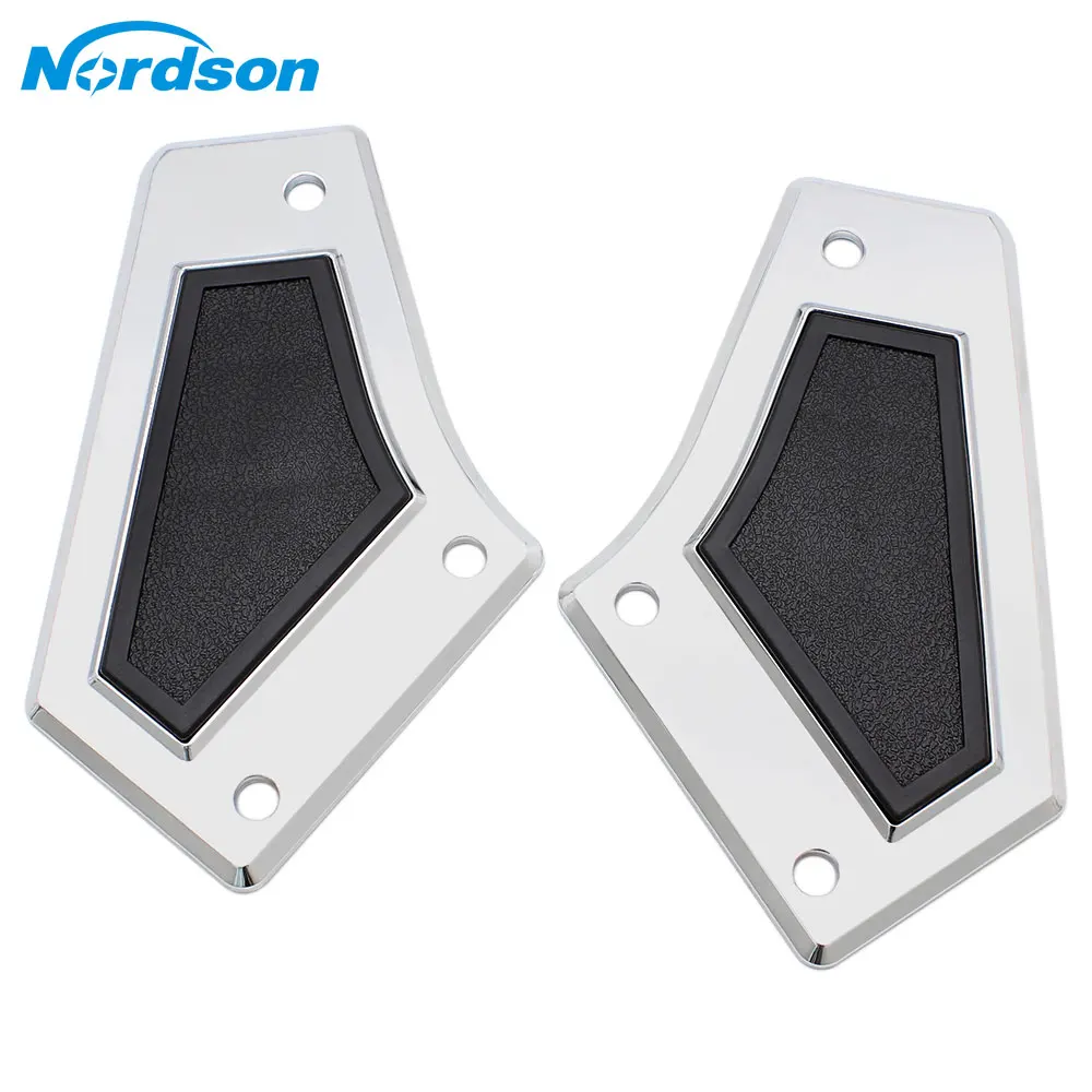 

Nordson Chrome Motorcycle Swingarm Pivot Covers Case for HONDA Goldwing GL1800 2018-2019