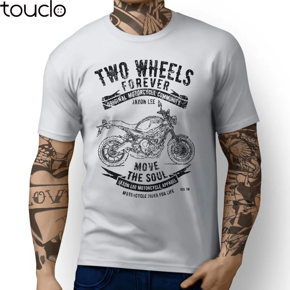 New Short Sleeves Cotton Fashion T Shirt Japanese XSR900 Motorcycle design Tee shirt