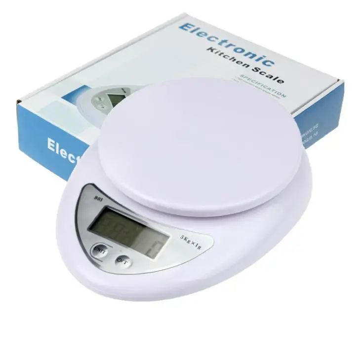 

Wholesale 50pcs/lot 5kg Digital LED electronic Kitchen scale Food Diet Postal Scales Electronic scales SN260