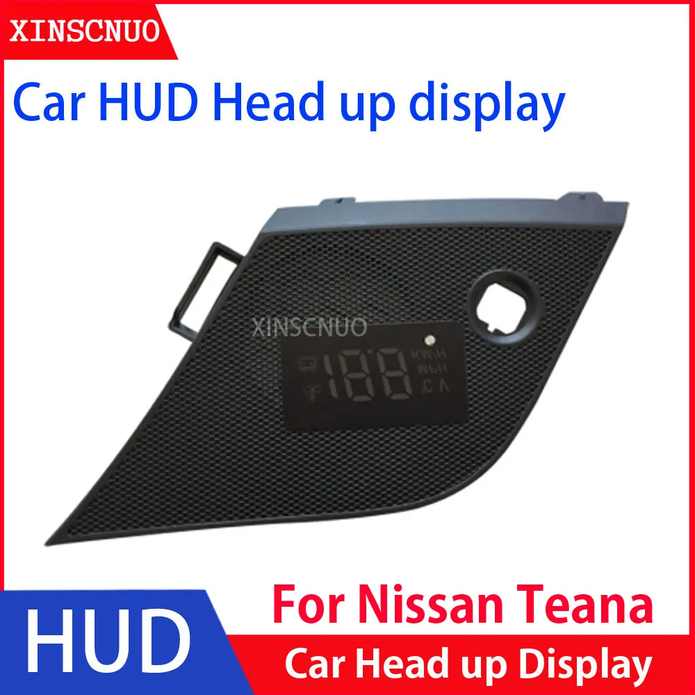 For Nissan Teana 2014-2018 Car OBD HUD Head Up Display Digital Speedometer OBD2 display Safe Driving Screen Airborne Computer