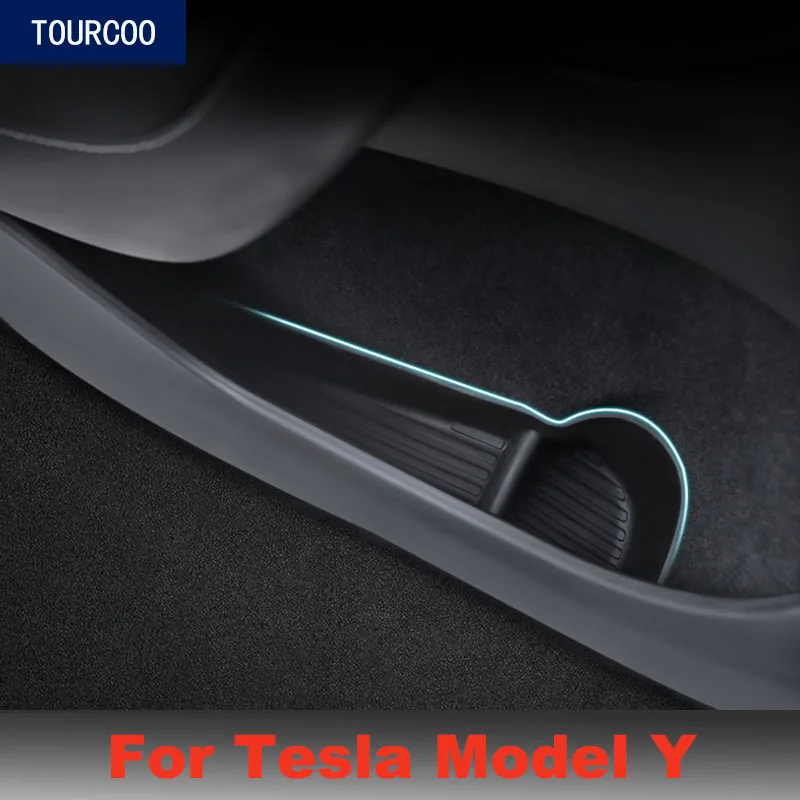 

For Tesla Model Y Storage Pad Mat for Door Slot Car Styling Interior Modification Accessories