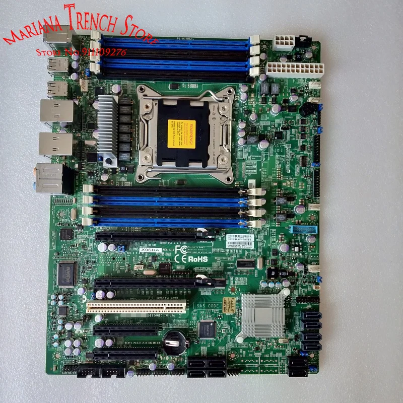 

X9SRA for Supermicro Motherboard LGA2011 E5-2600/1600 v1/v2 Family 2nd and 3rd Gen. Core i7 Series ECC DDR3