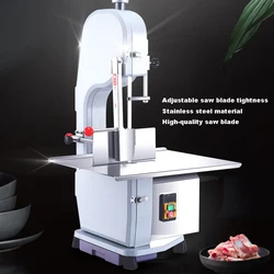 Frozen Meat Cutter Bone Cutting Machine Electric Bone Sawing Machine Trotter Steak Frozen Meat Cut Equipment 220V