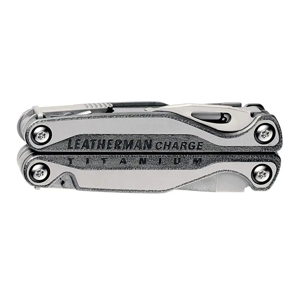 Imagem -05 - Leatherman Charge Plus Tti Titanium Multitool com Tesoura Cortadores de Arame Substituíveis Premium Aço Inoxidável