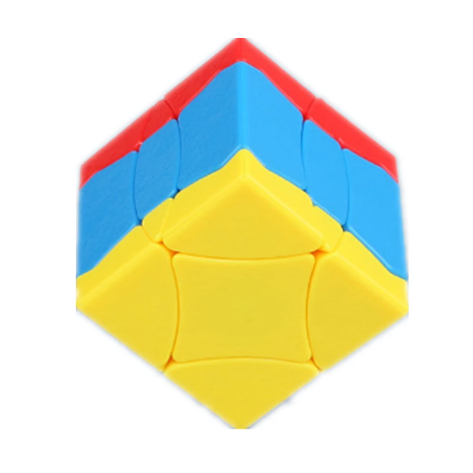 Shengshou No.1 cubo BNCF cubo glassato Stikerless cubo magico giocattoli per bambini giocattoli educativi regalo di natale