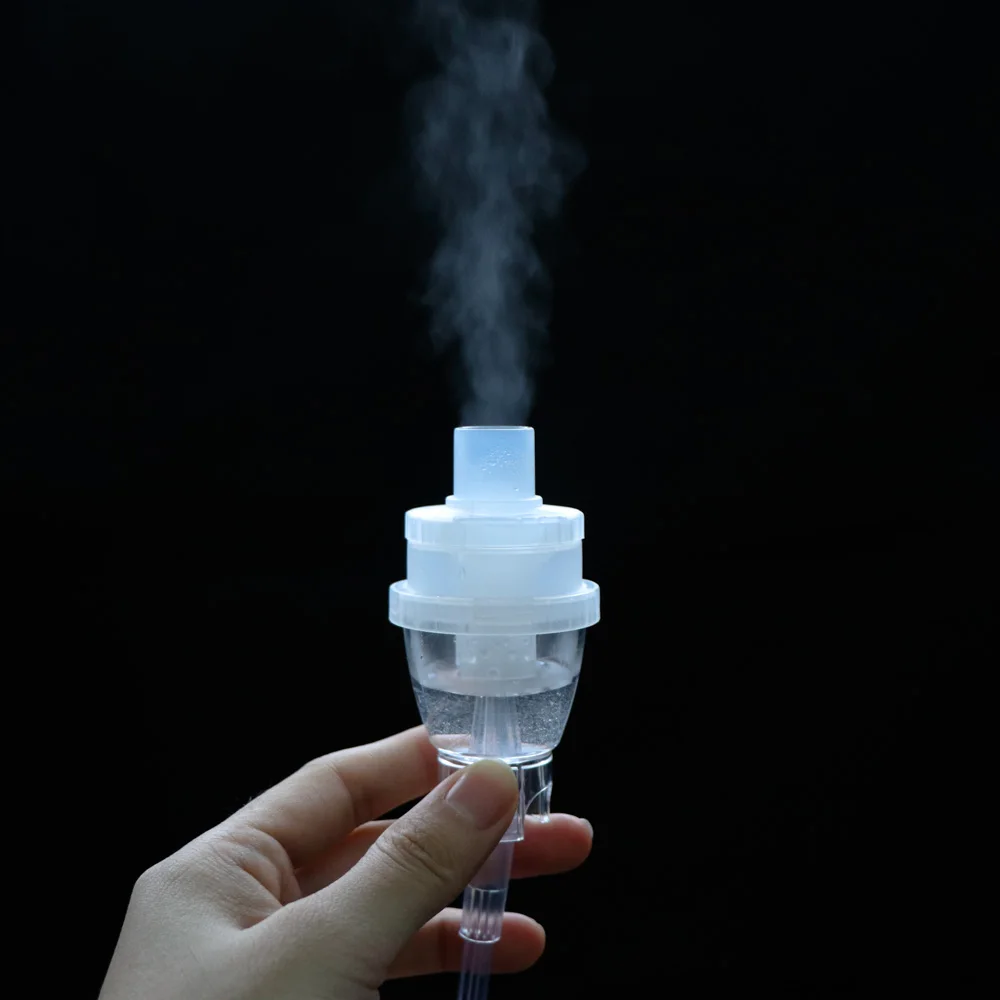 Nebulizer Health Care Inhaler Cup Parts Medicine Tank Compressor Nebulizer Accessory Asthma Inhaler Atomized Spray Injector