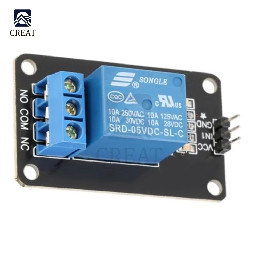 5V 1 Channel Relay Module Board Shield for Arduino PIC AVR DSP ARM MCU Relay