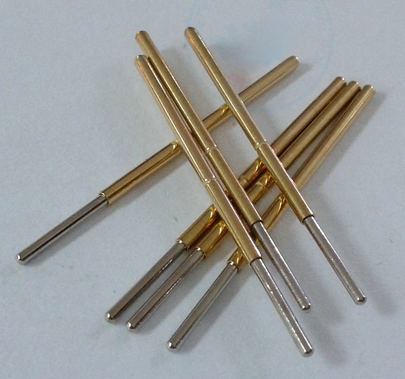 100Pcs 100mil sonda a testa tonda tic Test ago 1.7MM ago a testa tonda P100-J1 Pogo Pin 33MM sonda