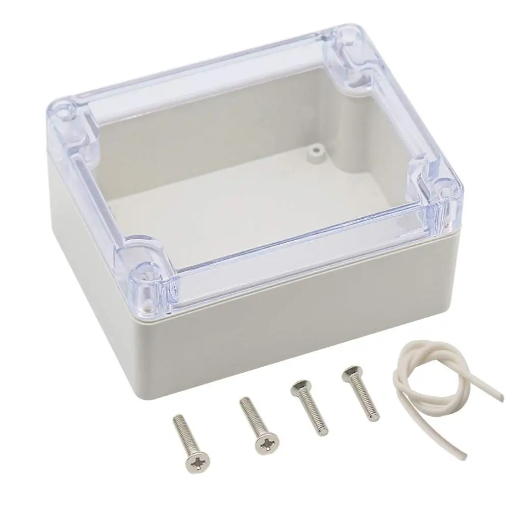 Waterdichte Transparante Pc Clear Cover Behuizing Plastic Doos Elektronische Project Case Instrument Elektrische Junction Box Behuizing