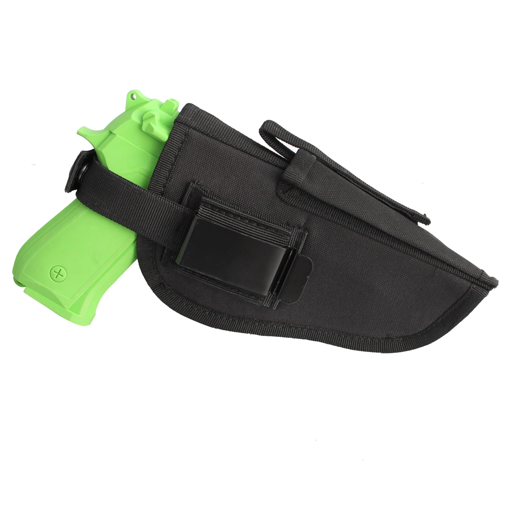 Right Left Hand Universal Glock Pistol Holster Magazine Side Bag Holder EDC Waist Holsters For Tactical Hunting