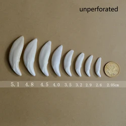 Ecru White Brown More size Tooth Natural Bone Beads Pendant For Jewelry Making Fashion beads Accessories Nonporous tooth