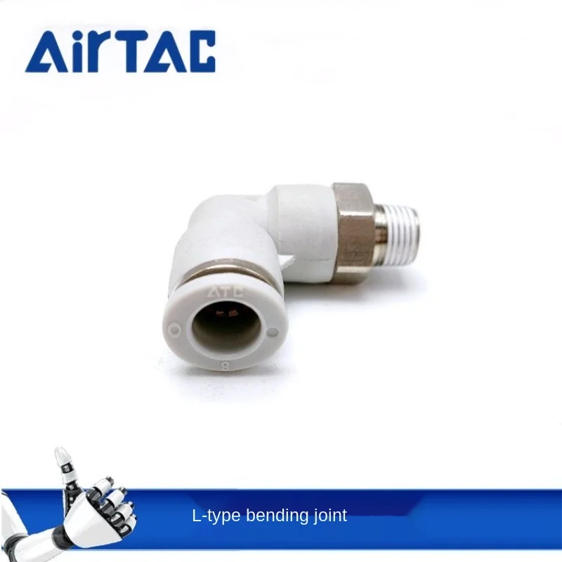 Conector neumático Airtac Original, APL4-M5, APL4-01, PL4M5, PL401, PL402