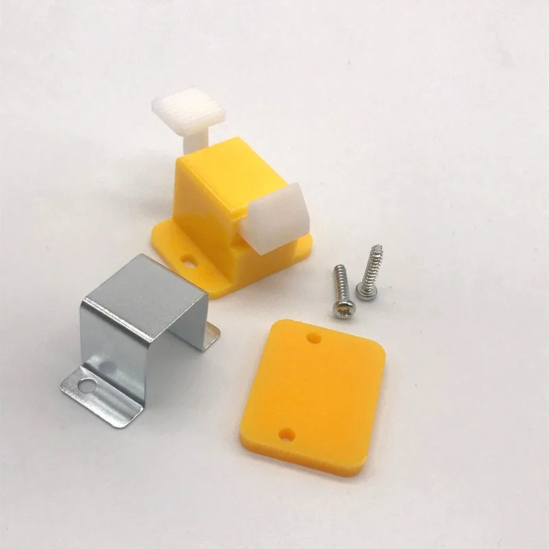 2PCS Yellow Plastic Test Fixture Fixture Lock, Used for PCB Board Welding and Winding