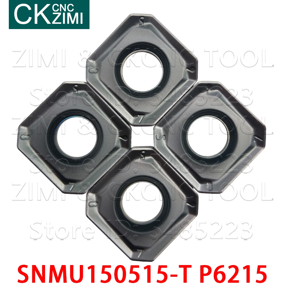 

SNMU150515-T P6215 Carbide Square milling cutter insert CNC Milling Cutting insert Tool SNMU for Steel stainless steel cast iron