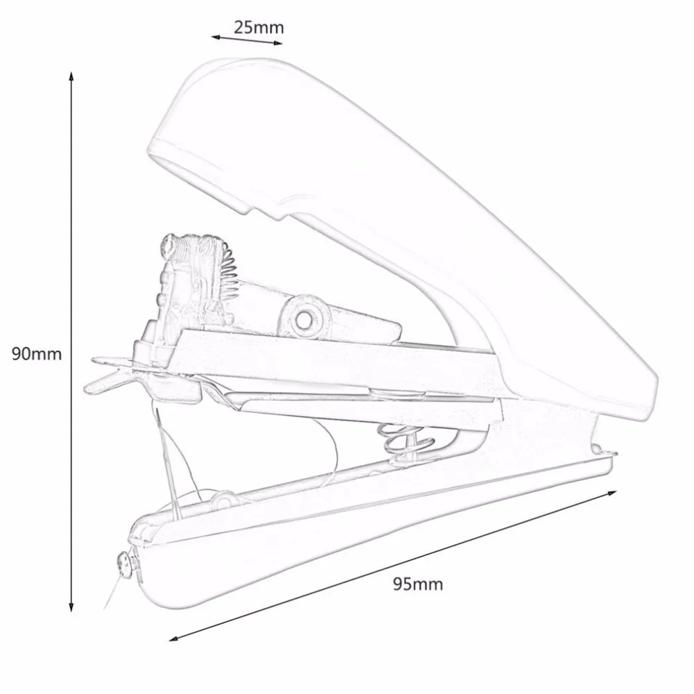 2022 New Arrivel 1pcs  Mini Travel Use Popular New Portable Cordless Mini Handy Hand-Held Clothes Fabric Sewing Machine