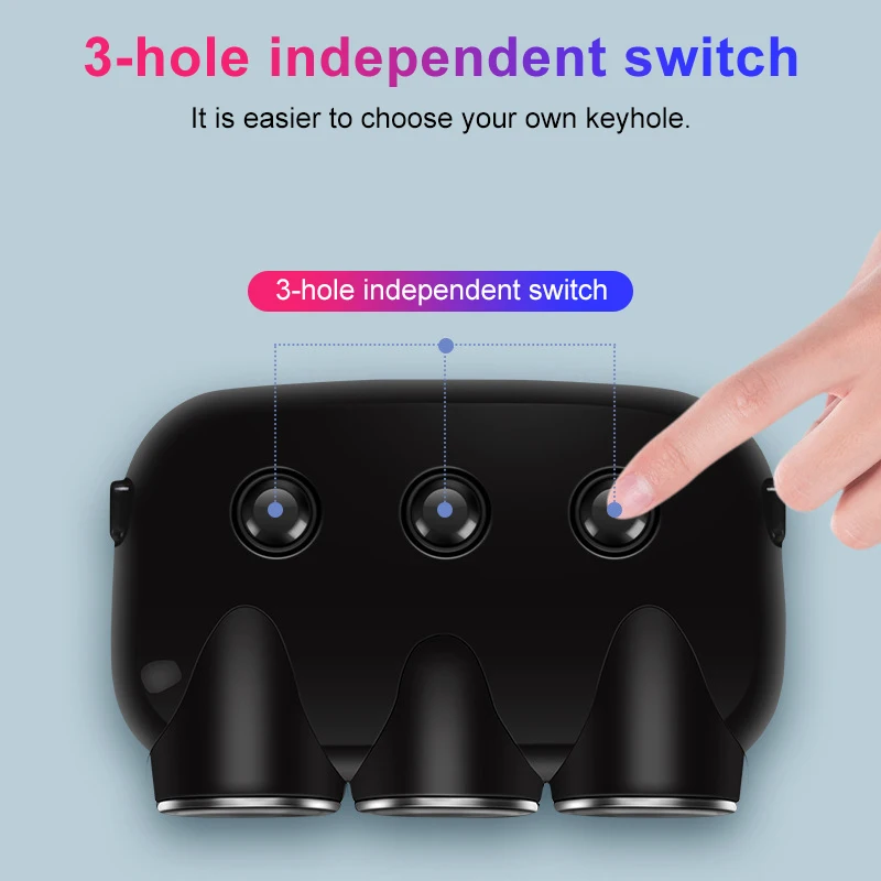 Podwójny Port USB 3 Way 3.1A niebieska dioda Led gniazdo zapalniczki samochodowej rozdzielacz rozdzielacz Hub 12V-24V dla ipada Smartphone DVR GPS