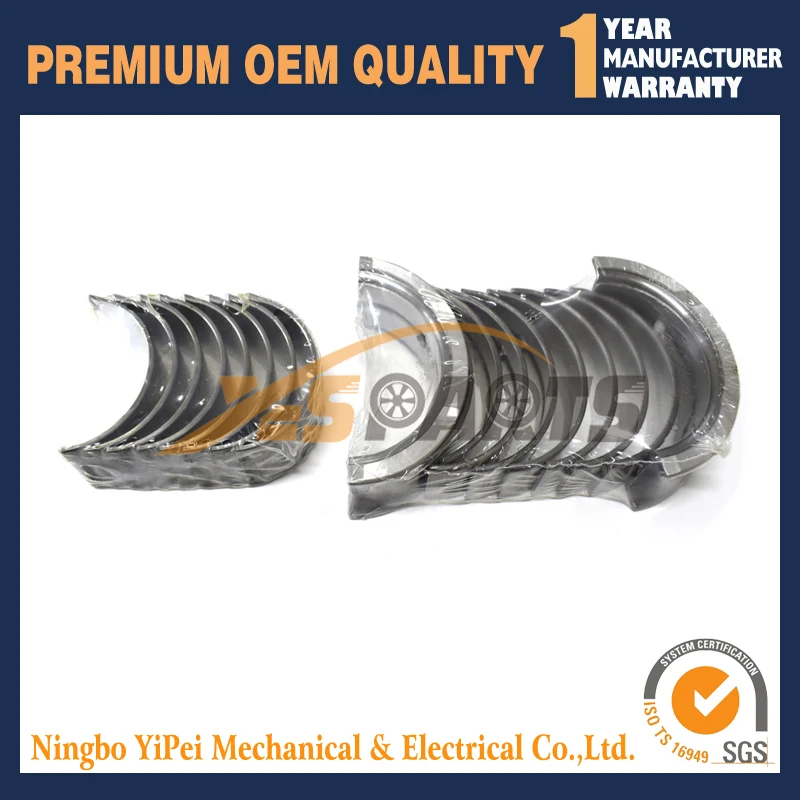 

For Mitsubishi K3B Crankshaft Main Bearing Conrod Bearing set For Iseki TX1510 TX1510F TU1500F TX2160 TX2160F Tractor