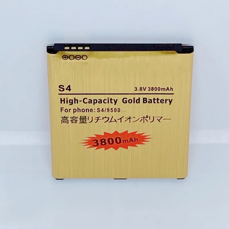 

B600BE Золотая сменная батарея S4 для Samsung Galaxy SIV i959 i9502 i9508 i337 i9505 i9500 Батарея B600BC