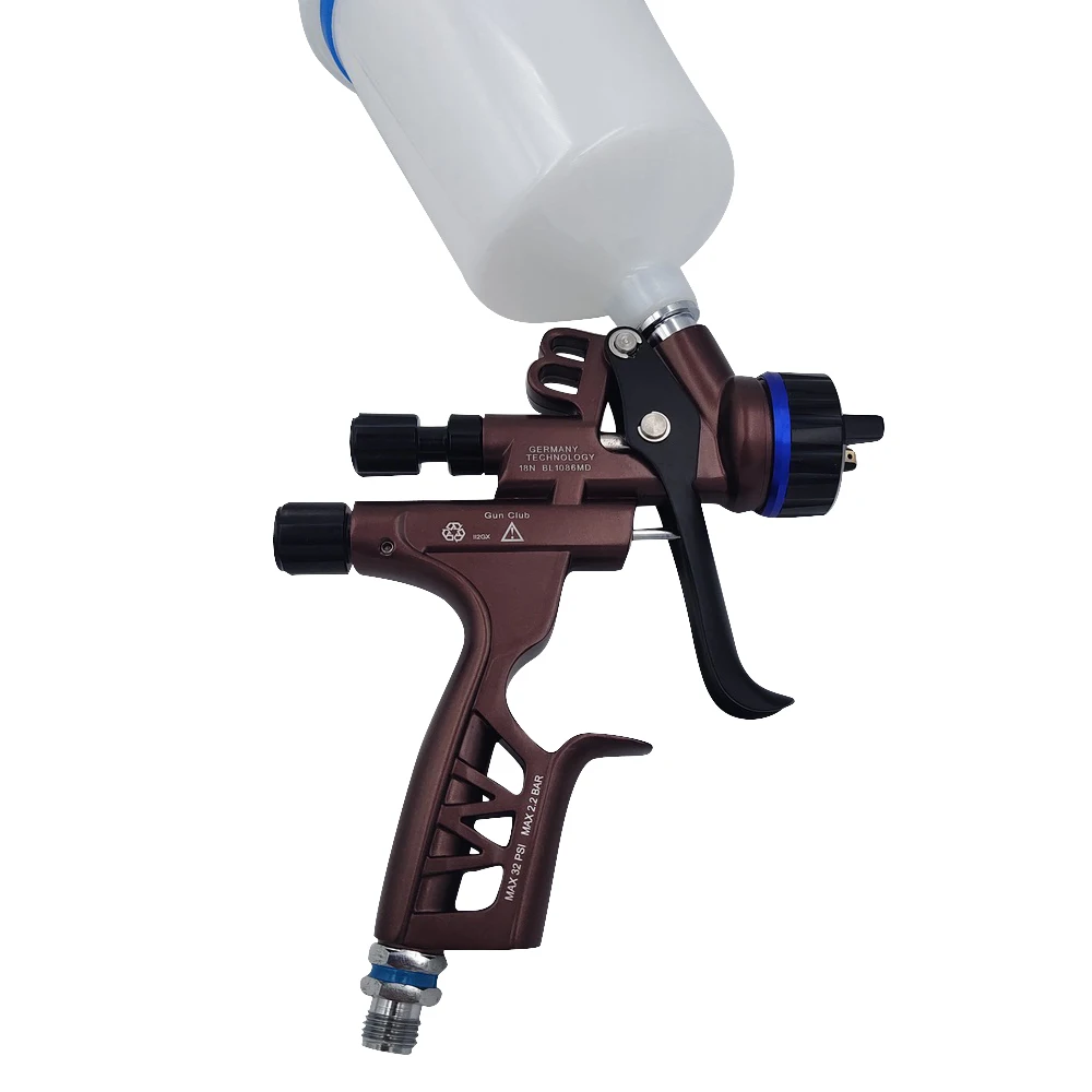 Pneumatic Paint Sprayer 600ML HVIP Spray Gun Car Repair Tool 1.3mm Nozzle