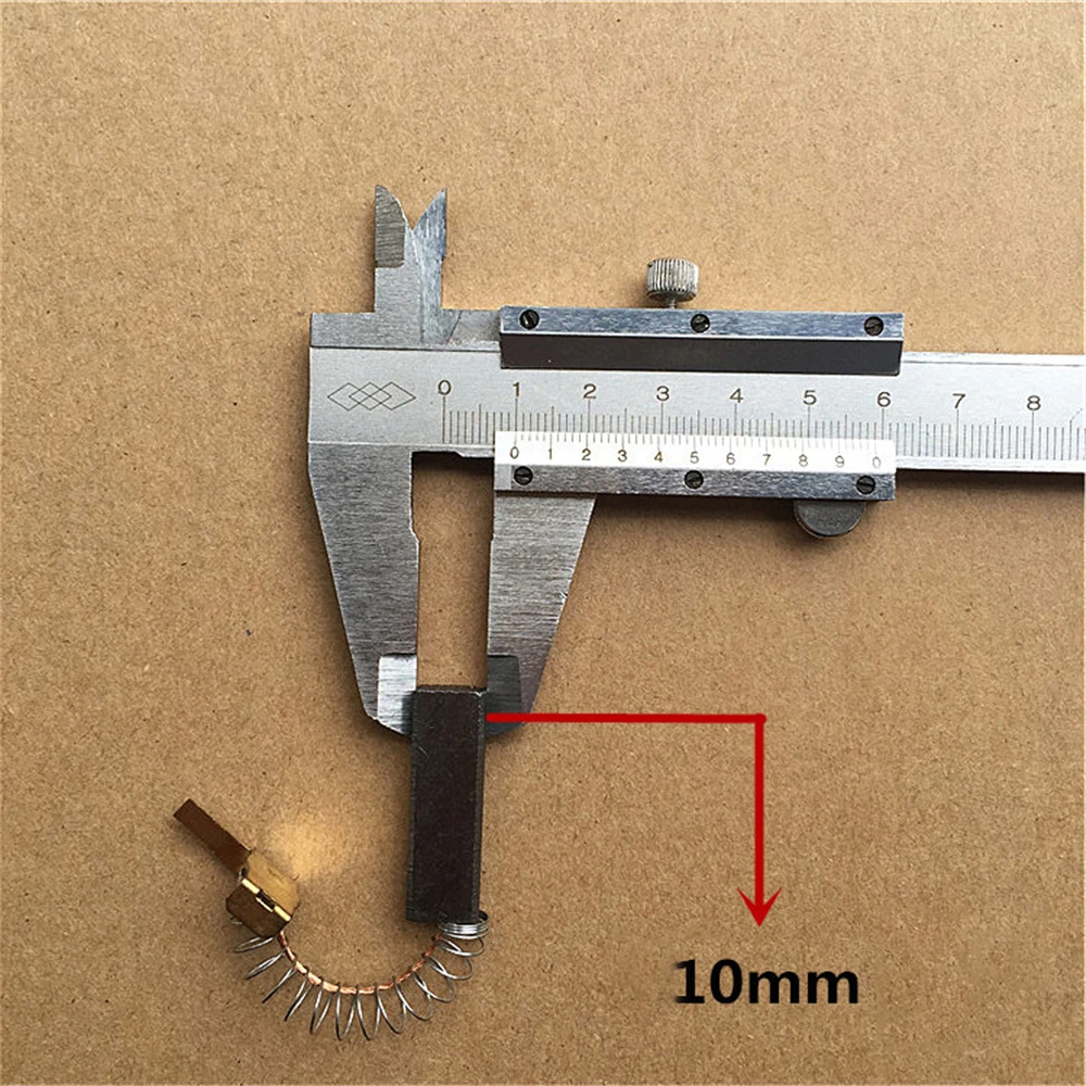 1pair Replacement Motor Carbon Brushes for Philips Midea Haier LG Puppy Sanyo Vacuum Cleaner Accessories 6.5 x 10x 32mm