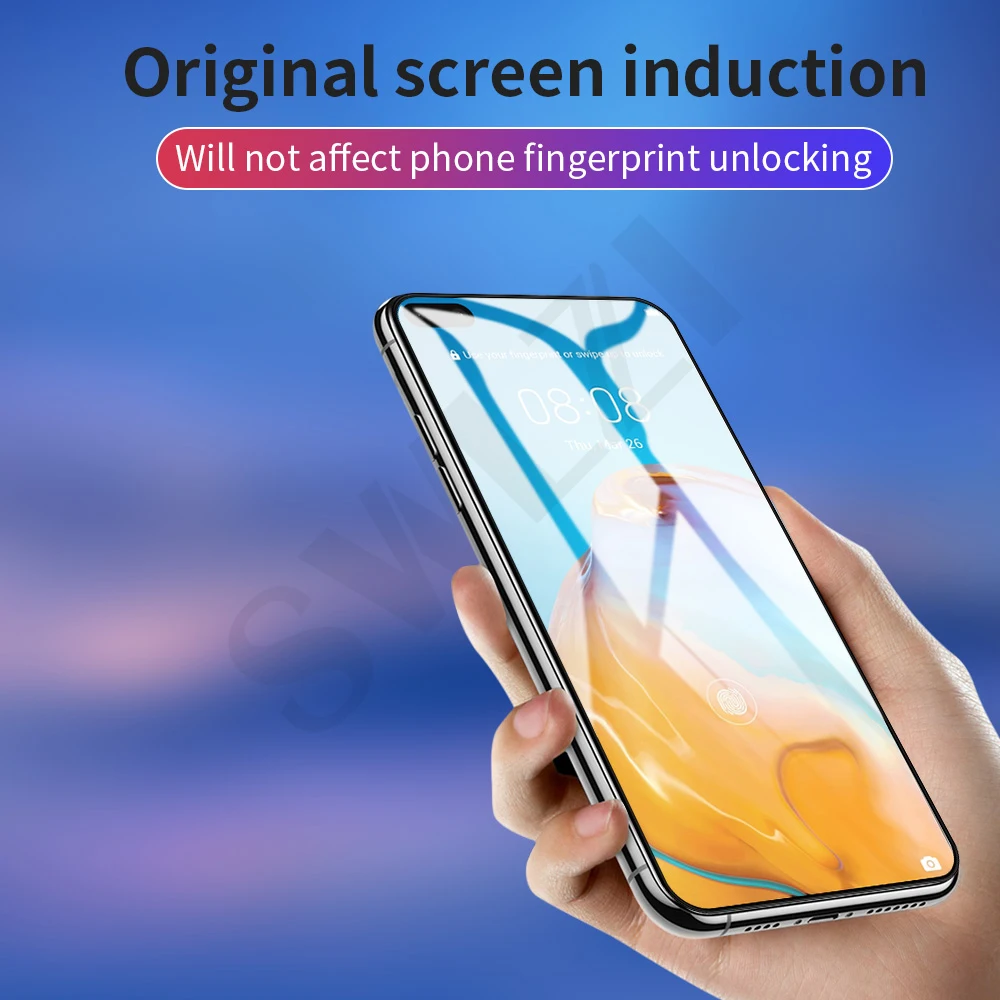 2/1Pcs cover film for Huawei P20 P30 P40 lite E tempered glass P smart pro Z S plus 2018 2019 2020 2021 phone screen protector