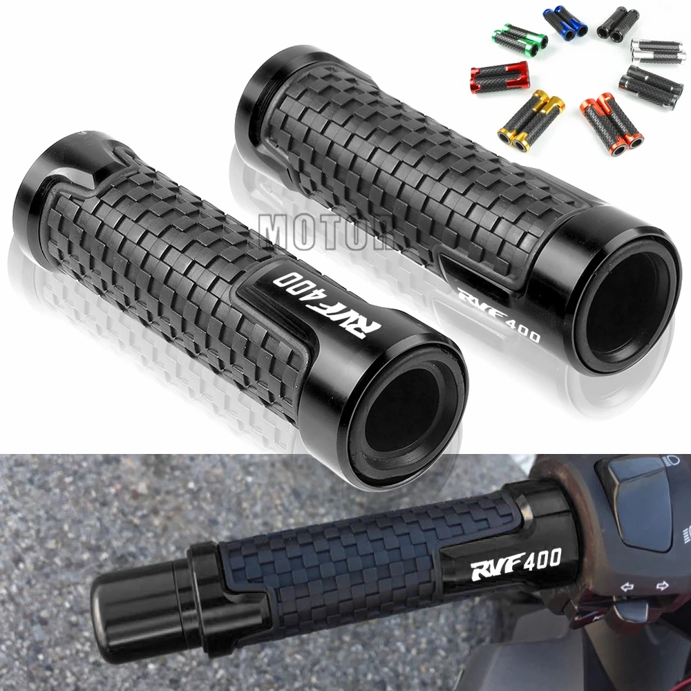 

For Honda RVF400 NC35 1994-1996 1995 RVF 400 NC 35 Motorcycle 7/8"22mm Aluminum Rubber Anti-Slip Handle Bar Handlebar Hand Grips