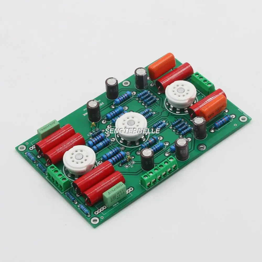 Papan/Kit/Pcb Preamplifier Tabung Hifi PRT-04A 12AX7 Berdasarkan Sirkuit JP200