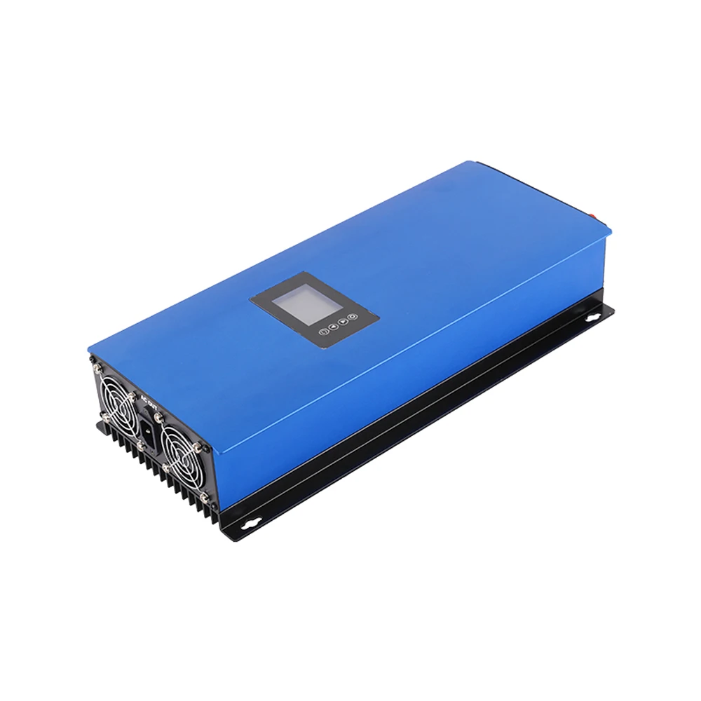 2000W Solar Grid Tie inverter MPPT pure sine wave with internal limiter,battery discharge mode DC45-90V to AC230V