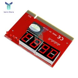 4 Digitale Pci Card Pc Analyzer Diagnostic Moederbord Post Test Rode Led Moederbord Tester