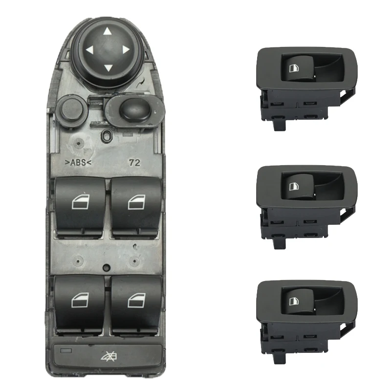 61319122121 Left front power window switch 1 set For BMW E70 E71 X5 X6  2007-2013 61319218044 61319122117