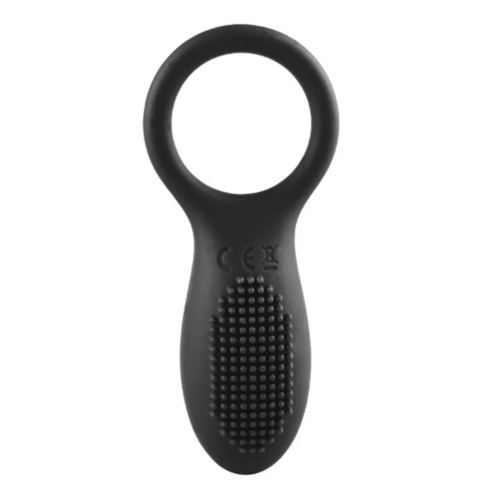 Male USB Rechargeable 10 Frequency Vibration Delay Ejaculation Penis Cock Ring