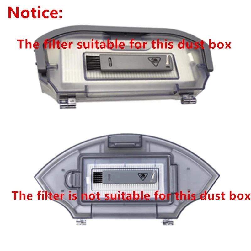 Main Brush Side Brush HEPA Filter Roller Brush Cover for Yeedi K651 K651G Robotic Vacuum Cleaner Parts Accessories Replacement