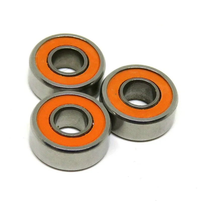 10pcs SMR84C-2OS ABEC-7 4*8*3mm Stainless Steel hybrid Si3n4 ceramic ball bearing SMR84 2RS CB 4x8x3 mm fishing vessel bearing