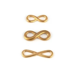 5pcs Stainless Steel Infinity Charms for Jewelry Making Fashion Earring Pendant Connectors Bracelet Necklace Charm Accessories