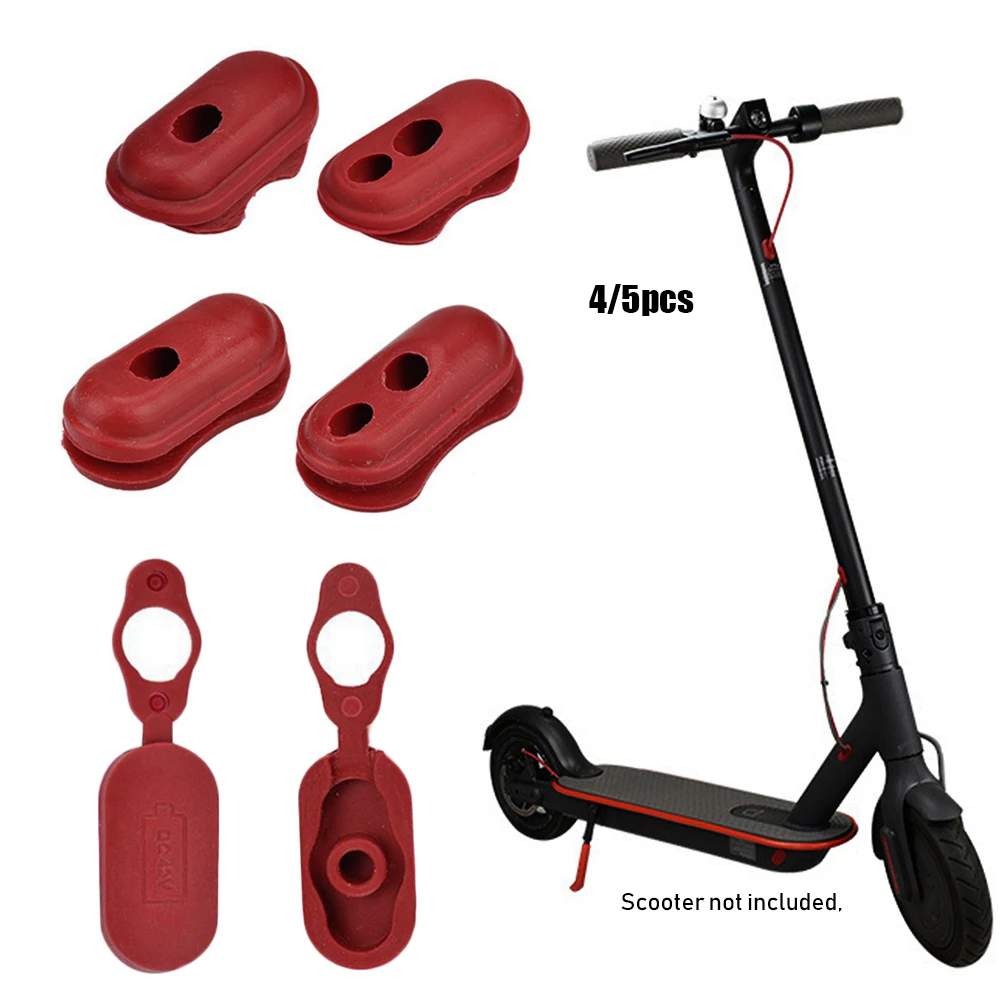 Skateboard Accessories Dust Plug Case Electric Scooter Parts Charge Port Cover Scooters Replacement For XIAOMI M365