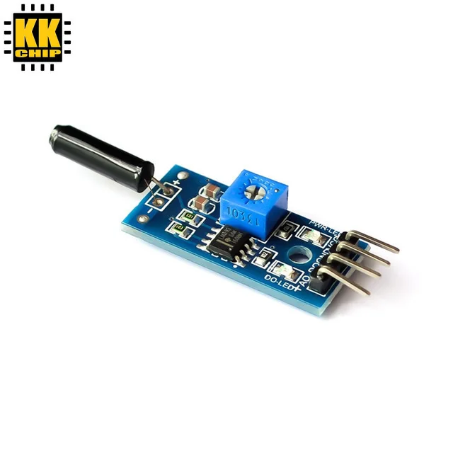 KKCHIP Hoch Empfindliche Vibration Sensor Modul Vibration Modul SW1801P Alarm Sensor Modul Spannung 3,3 V-5V