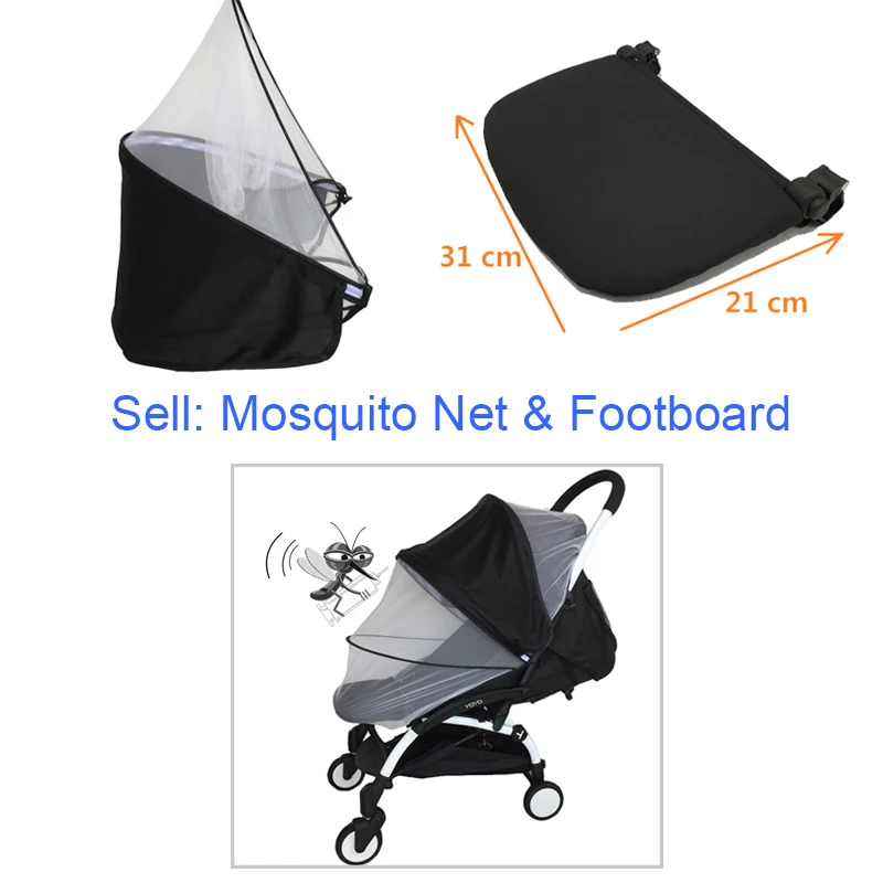 

COLU KID® Baby Stroller Accessories Mosquito Net Seat Extend Board Sunshade Footboard for Babyzen Yoyo Yoya Vovo Yuyu