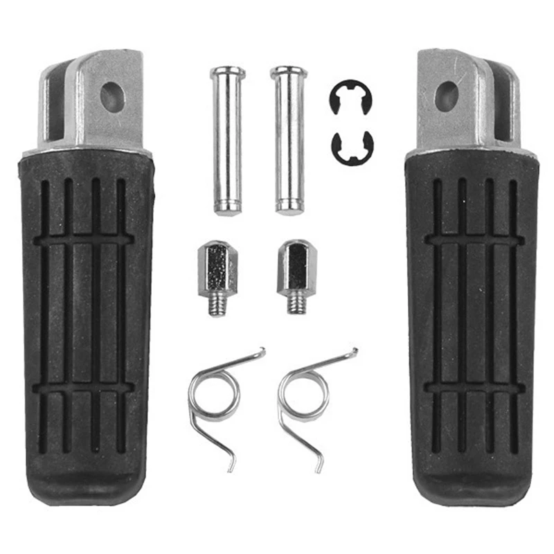 DHBH-Motorcycle Front Footrest Foot Pegs Pedals For Yamaha Fjr 1300 Fz1 Fz400 Fz6R Xjr400 Yzf 1000 R1 Yzfr1 Xjr1200 Xjr1300 Tdm