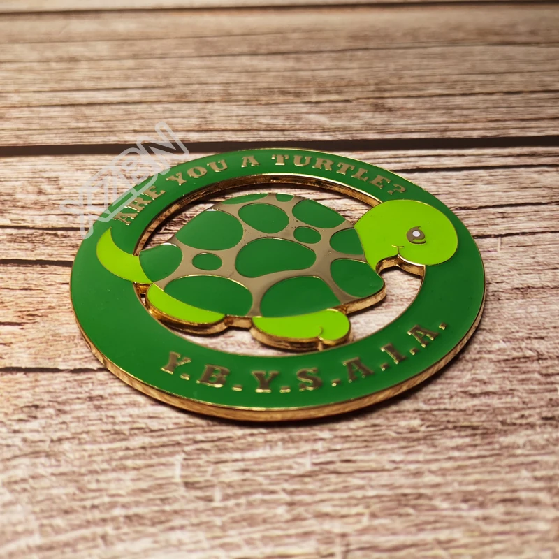 شارة سيارة الماسونية شعار ميسون Freemason BCM9 هل أنت سلحفاة ؟ تقنية الطلاء الرائعة شخصية الديكور