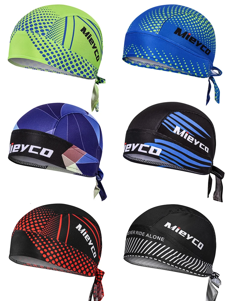 AliExpress NONE Mieyco Bicycle Cycling Headbands Sport Cyclist Cycling Cap For Men Head Bandana Female Bike Cap Men's Summer Running Headscarf