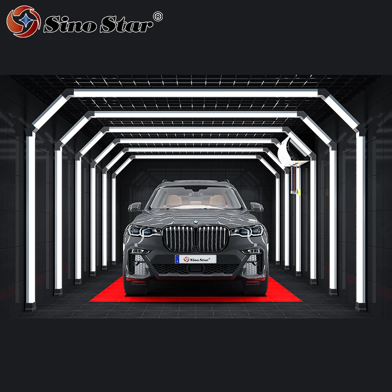 SGE1009B Tunnel Bays Car beauty station light special led car wash shop dust-free film room gantry tunnel light 2years Warranty