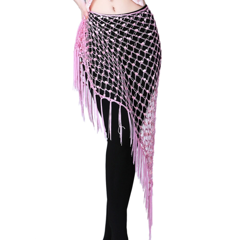 Belly Dance Costumes Sequins Hip Scarf for Women Belly Dancing Belts 14 Colors